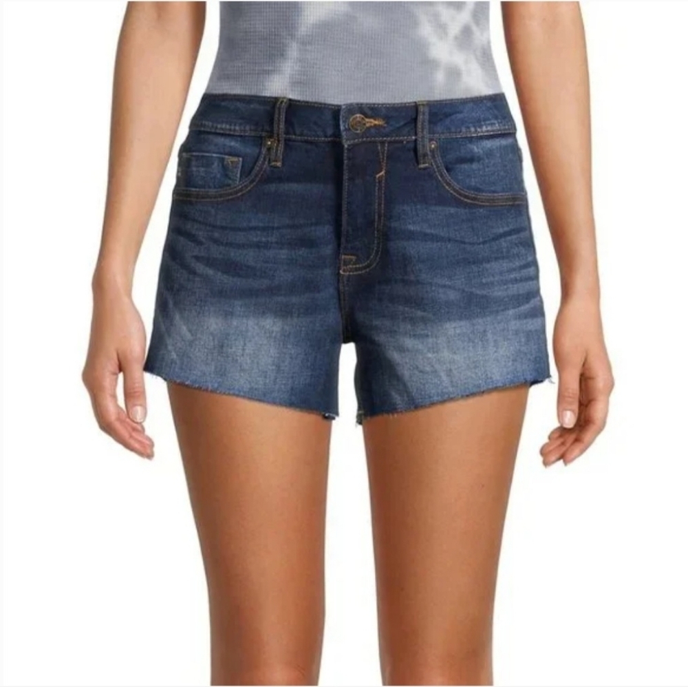 Vigoss Marley Mid Rise Denim Jean Waist Short Size 29